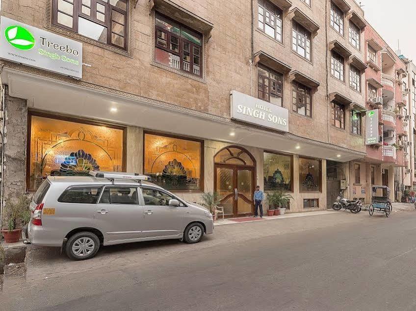 Treebo Trend Singh Sons Karol Bagh Nova Deli Exterior foto